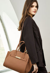 Gorgeous Timeless Luxury Looking Designer Inspired Large Capacity Satchel Shoulder Bag from Real Leather