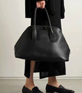 Classic Sophisticated Designer Inspired Satchel Shoulder Bag from Real Leather