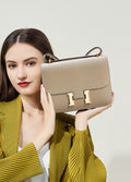 Adorable Luxury Looking Designer Inspired Crossbody Bag from Real Leather for Fashionable Girls