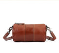 High-End Designer Inspired Cylinder Crossbody Shoulder Bag from High Quality Leather