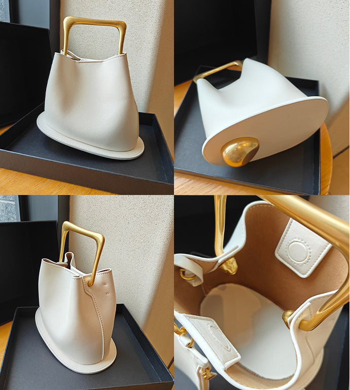 Unique Luxury Looking Designer Inspired Crossbody Bag from Real Leather for Special Occasions