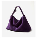 Adorable Designer Inspired High-End Hobo Shoulder Bag from High Quality Suede