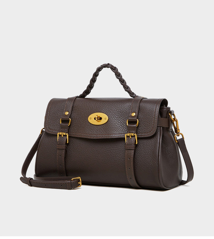 Luxury Designer Inspired Satchel Crossbody Bag with Detachable Strap for Fashion Forward Women