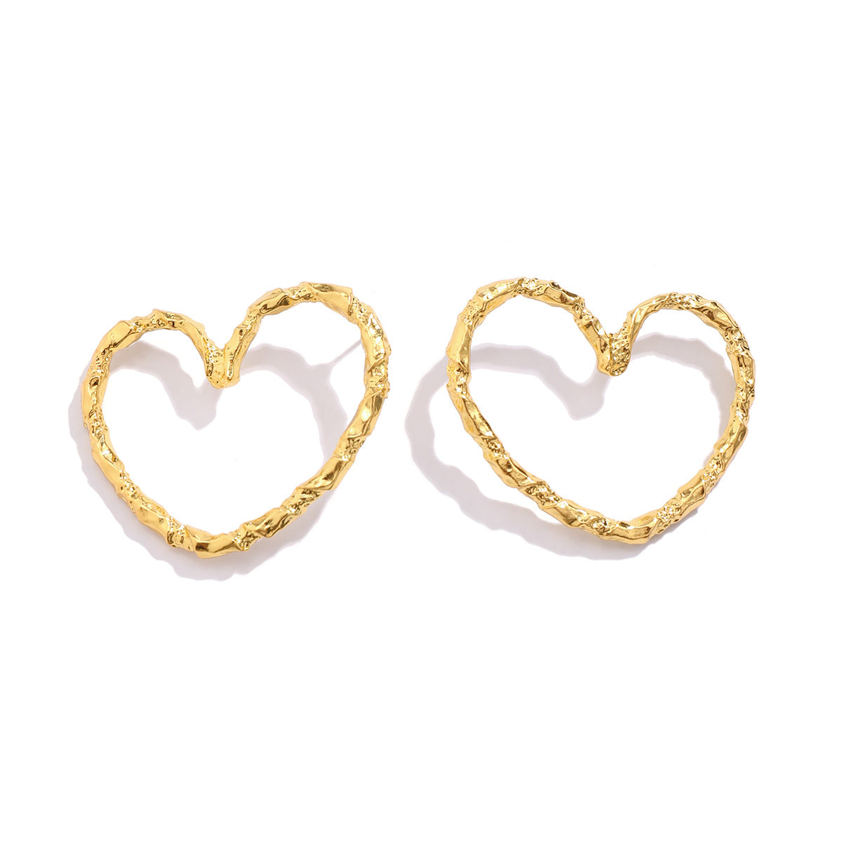 Twisted Heart Earrings