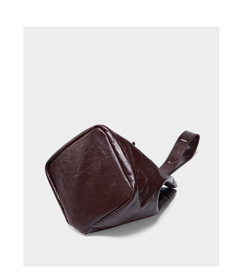 Gorgeous Uniquely Textured Designer Inspired Shoulder Crossbody Bag from Real Leather