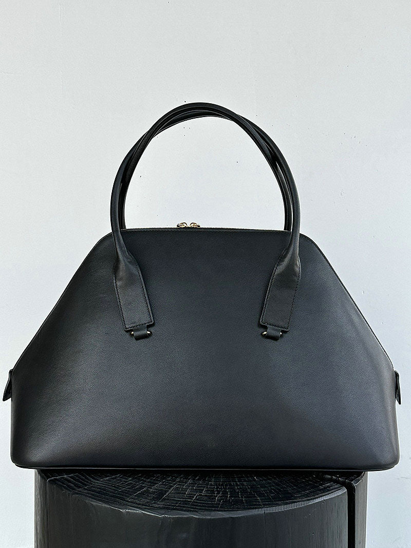 Classic Sophisticated Designer Inspired Satchel Shoulder Bag from Real Leather