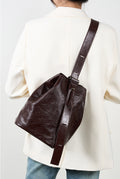 Gorgeous Uniquely Textured Designer Inspired Shoulder Crossbody Bag from Real Leather