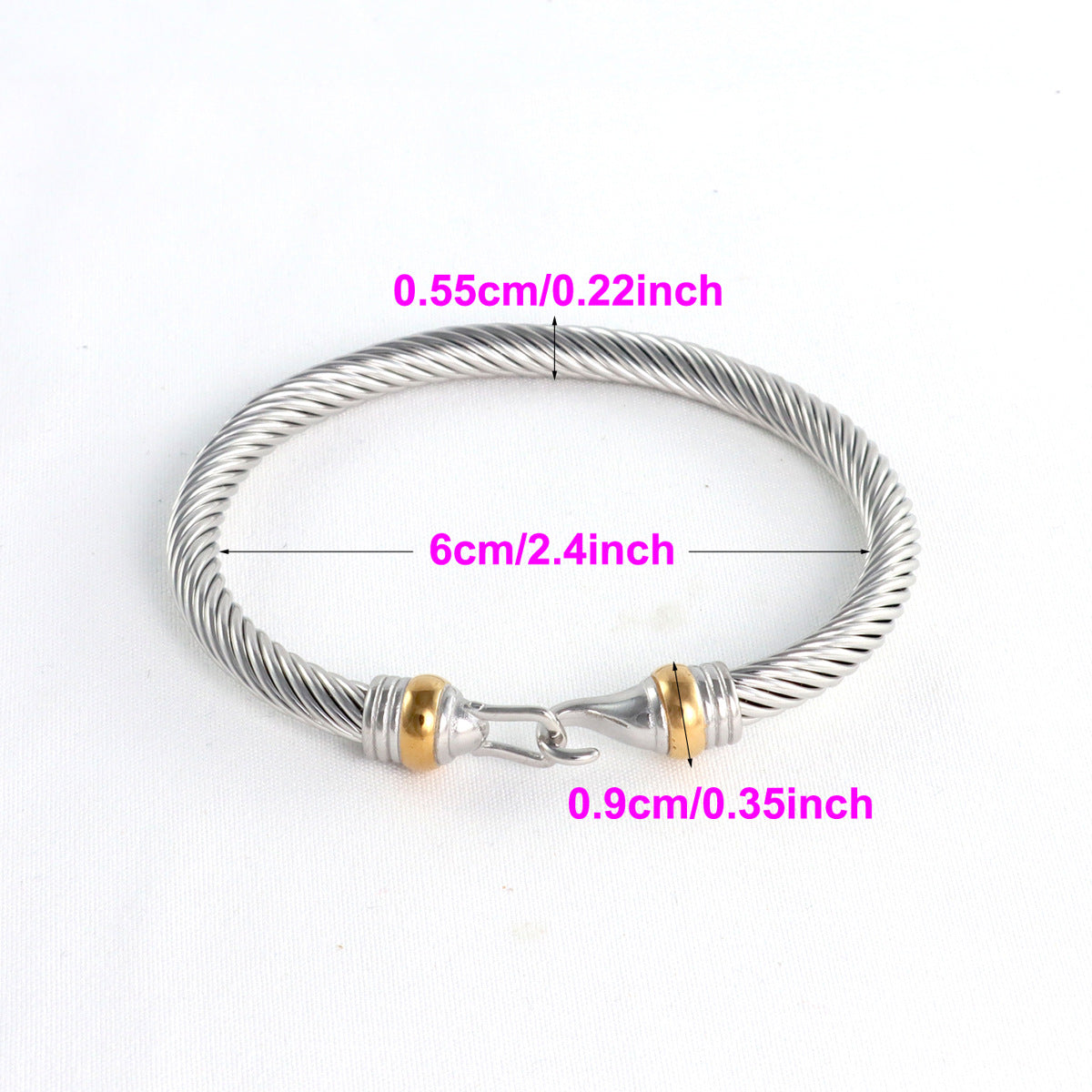 Cable Buckle Bracelet