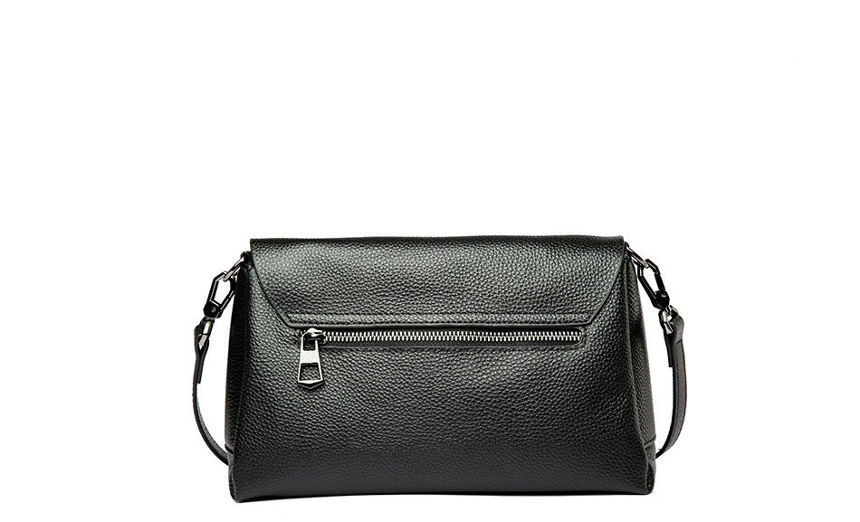 Elegant Luxury Looking Designer Inspired Crossbody Bag from Real Leather with Detachable Strap