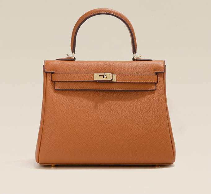 Classic Elegant Designer Inspired Luxury Satchel Bag from Real High Quality Leather