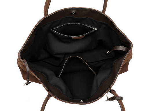 Luxe Noir Expandable Tote