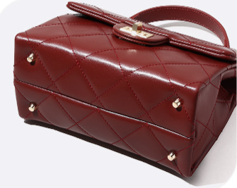 Regal Quilted Top Handle Bag