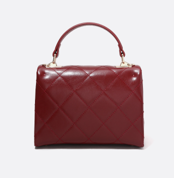 Regal Quilted Top Handle Bag