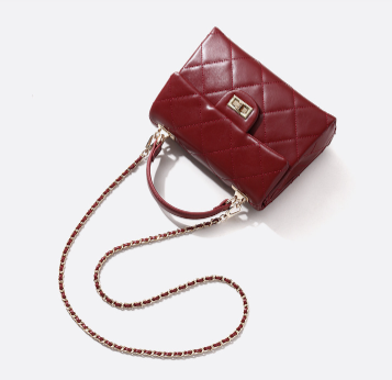 Regal Quilted Top Handle Bag