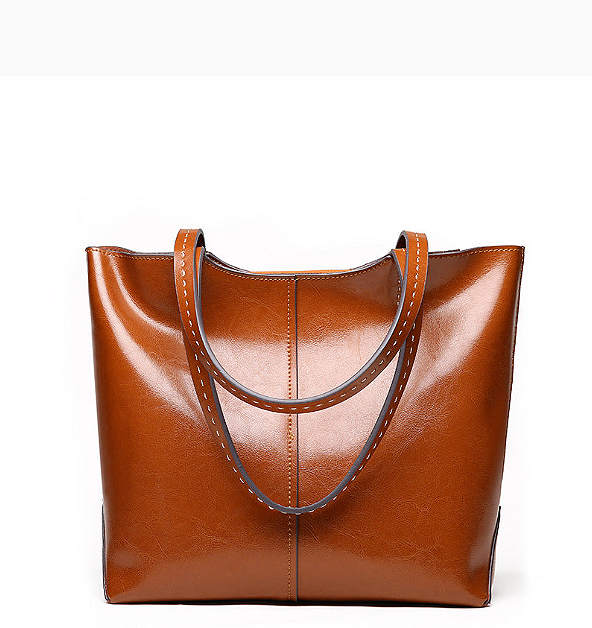 Glamorous Designer Inspired Tote Bag from Real Leather High Quality Leather for Stylish Women