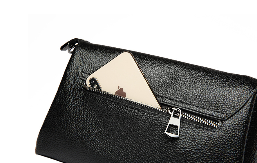 Elegant Luxury Looking Designer Inspired Crossbody Bag from Real Leather with Detachable Strap