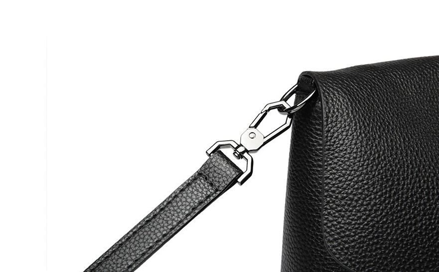 Elegant Luxury Looking Designer Inspired Crossbody Bag from Real Leather with Detachable Strap