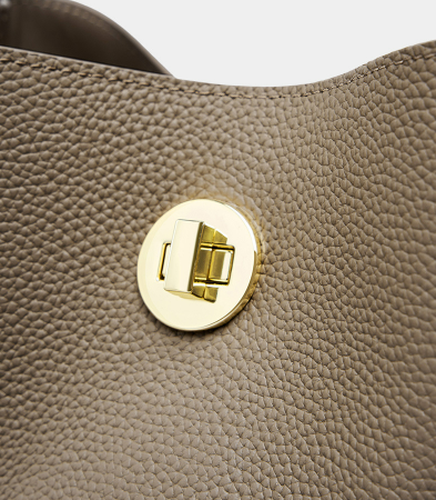 Sac à bandoulière élégant et pratique inspiré du designer en cuir véritable pour filles élégantes