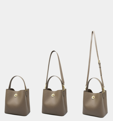Sac à bandoulière élégant et pratique inspiré du designer en cuir véritable pour filles élégantes
