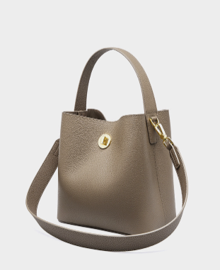 Sac à bandoulière élégant et pratique inspiré du designer en cuir véritable pour filles élégantes