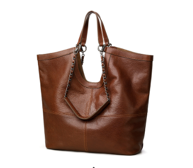 Rustic Luxe Leather Tote