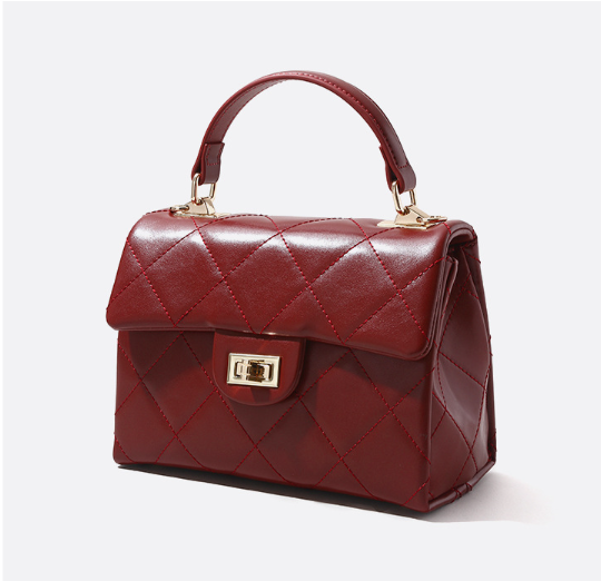 Regal Quilted Top Handle Bag