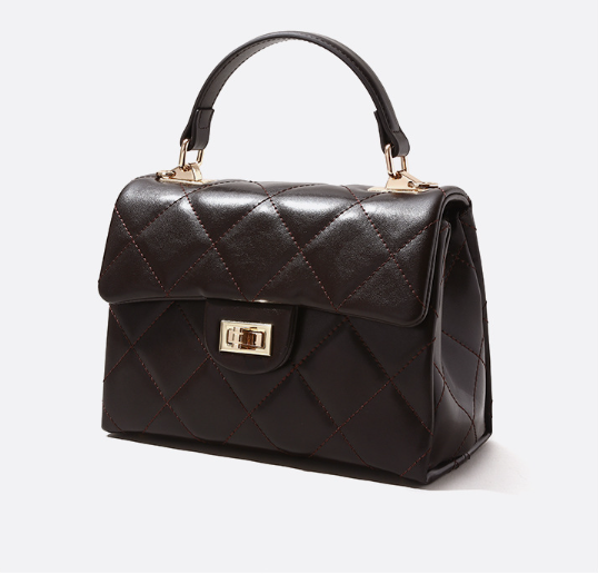 Regal Quilted Top Handle Bag