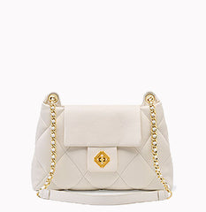 Small Stitched Leather Crossbody Shoulder Bag