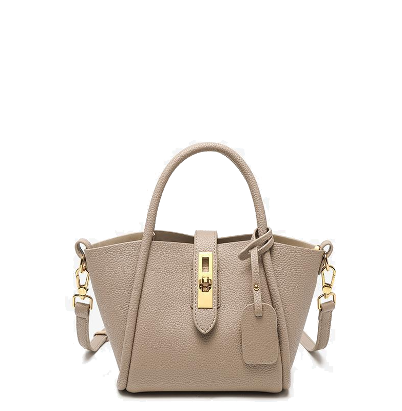 Timeless Classic Shape Luxury Looking Designer Inspired Real Leather Crossbody Bag
